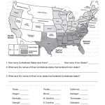 Civil War Worksheets For 8Th Grade For Civil War Battles Map Worksheet