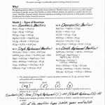 Classifying Chemical Reactions Worksheet Answers — Db-Excel throughout Classifying Chemical Reactions Worksheet Answers