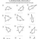 Classifying Triangles Worksheets - Math Monks for Angles In A Triangle Worksheet