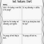 Classroom Freebies Too: Nonfiction Freebie! Using Text Features To with Nonfiction Text Features Worksheet