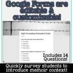 Commonlit Answer Key Elie Wiesel / Night - Elie Wiesel - Complete Printable Student Study for Night Elie Wiesel Worksheet Answers