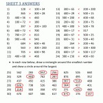 Comparing And Ordering Rational Numbers Worksheet Answer Key Pdf – Compare Numbers 1 To 1000 In Ordering Rational Numbers Worksheet