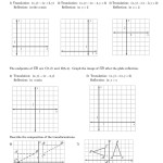 Composition Of Transformations Worksheet within Geometry Transformation Composition Worksheet