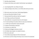 Compound And Complex Sentences Worksheet In Simple And Compound Sentences Worksheet