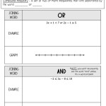 Compound Inequalities Notes And Worksheets – Lindsay Bowden For Compound Inequalities Worksheet Answers