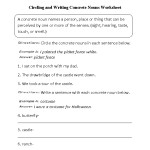 Concrete And Abstract Nouns Worksheet Answers - Abstract Nouns for Concrete And Abstract Nouns Worksheet