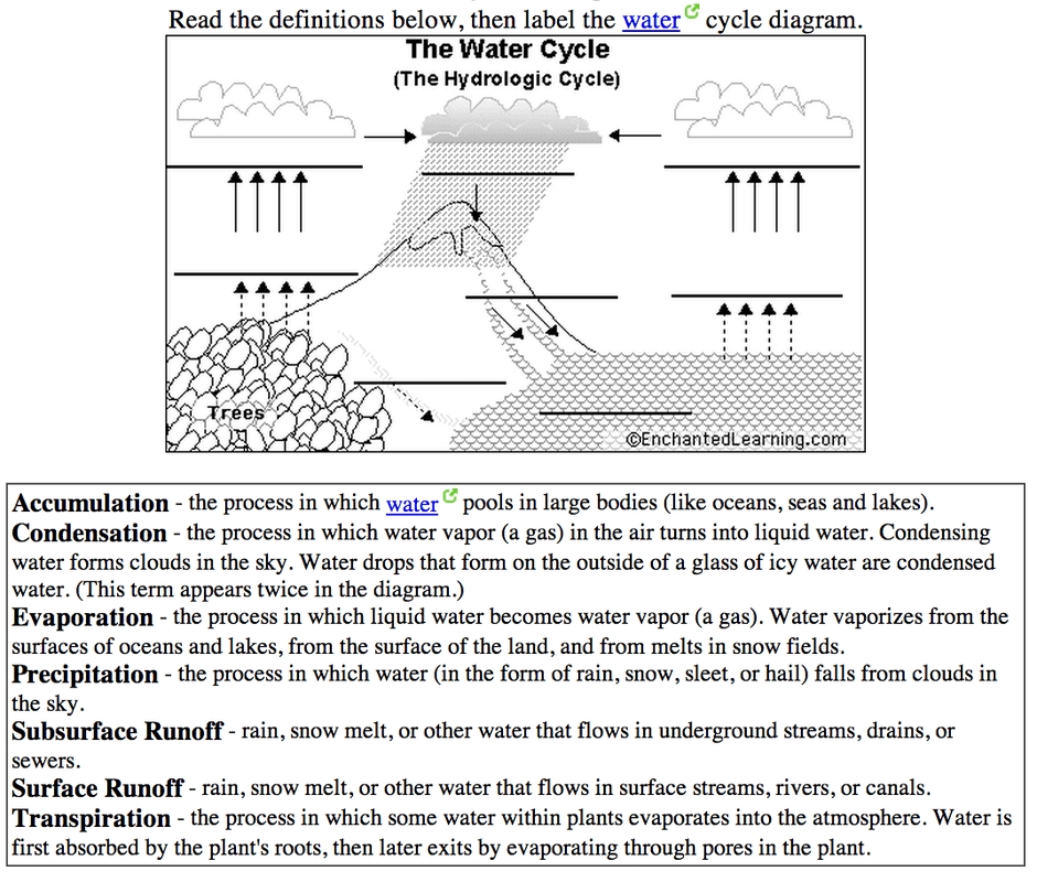 Condensation And Evaporation Worksheets 99Worksheets - 9 Best Images Of in The Water Cycle Worksheet Answers