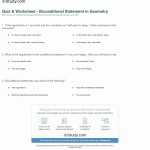 Conditional Statement Practice Worksheet For Conditional Statements Worksheet With Answers
