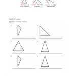 Congruent Triangles Worksheet With Answer In Congruent Triangles Worksheet With Answers
