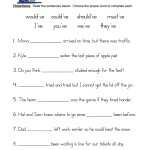 Contractions Worksheets | Have Fun Teaching Pertaining To Contractions Worksheet 3Rd Grade
