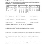 Converting English And Metric Worksheet Answers Regarding Metric Conversion Worksheet 1