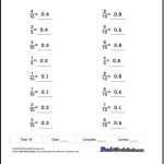 Converting Fractions Decimals And Percents Worksheets With Answers Pdf - Kidsworksheetfun within Fraction Decimal Percent Conversion Worksheet