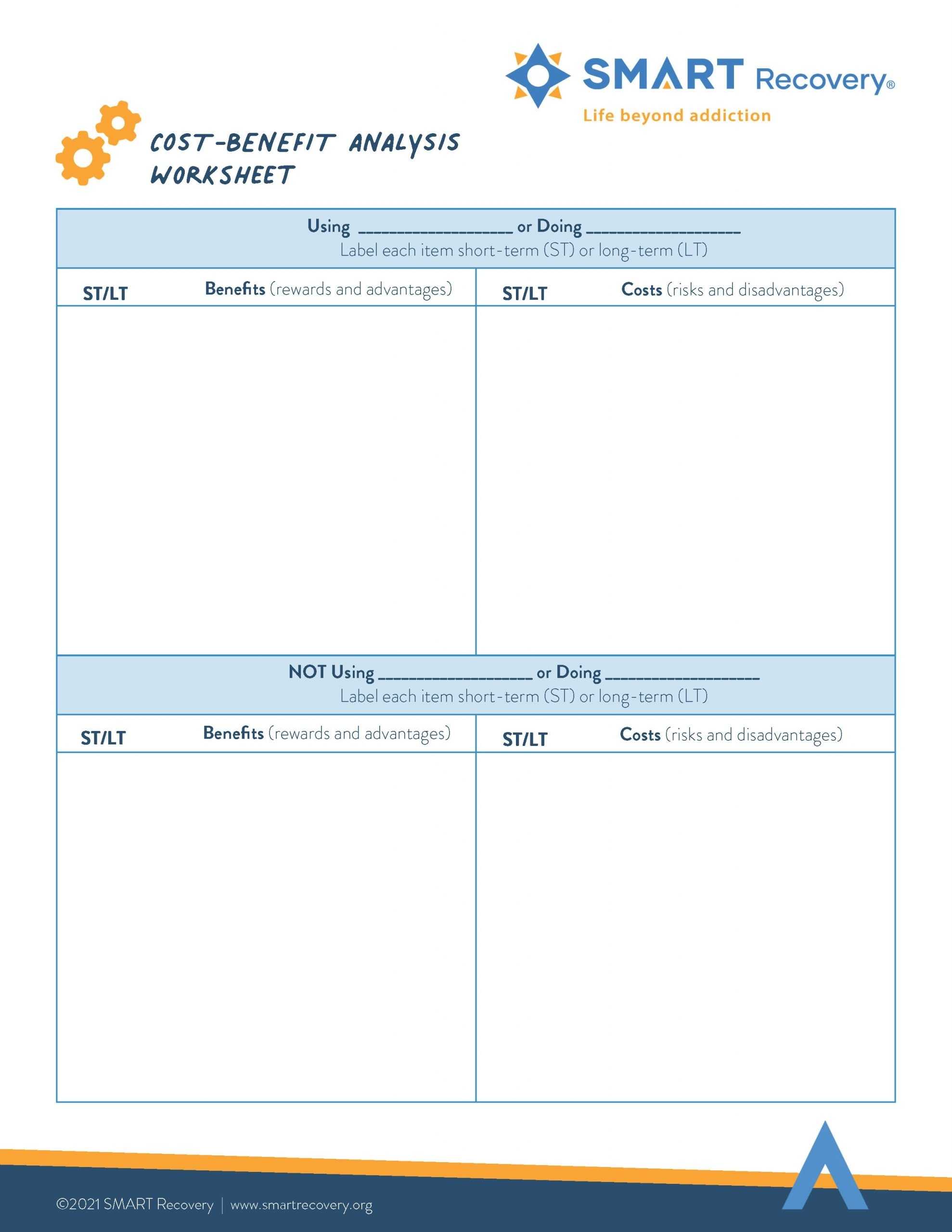 Cost Benefit Analysis Worksheet - Educational Worksheet Throughout Cost Benefit Analysis Worksheet