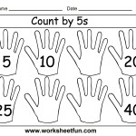 Count By 5S – 3 Worksheets / Free Printable Worksheets – Worksheetfun Intended For Counting By 5S Worksheet