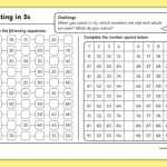 Counting In 5S Worksheet | Counting By 5'S Worksheets To 100 Inside Counting In 5s Worksheet