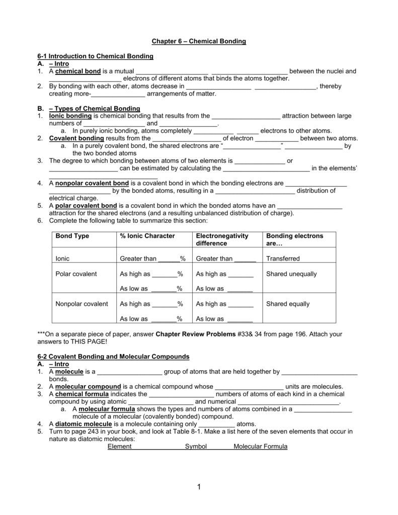 Covalent Bonding Worksheet Answers - Inspirenetic within Covalent Bonding Worksheet Answer Key