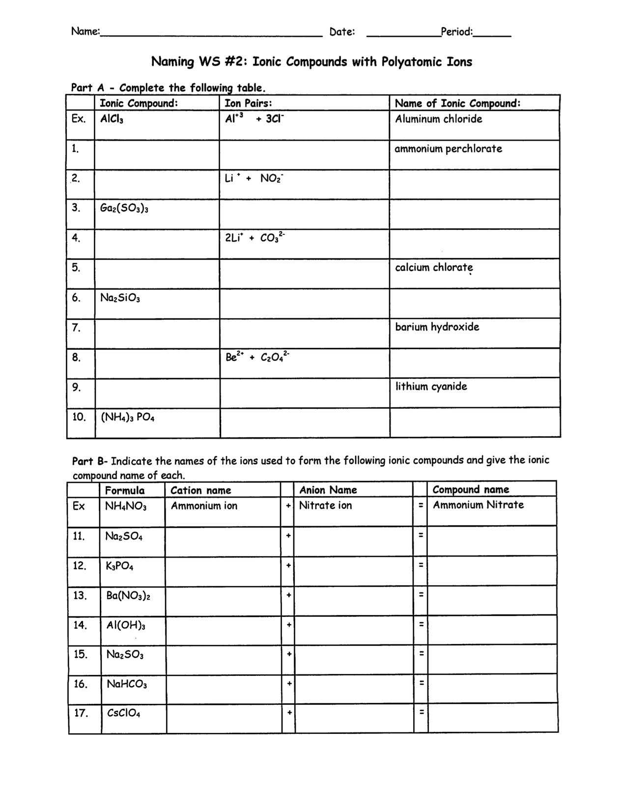 Covalent Chemical Bonding Worksheet Answers - Inspirevio Pertaining To Ionic Bonding Worksheet Answer Key