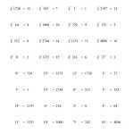Cubes And Cube Roots (A) For Square And Cube Roots Worksheet