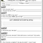 Current Events Worksheet High School | Worksheet For Kindergarten In Current Events Worksheet Pdf