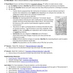 Darwins Natural Selection Worksheet Answers / Darwin S Natural Within Darwin's Natural Selection Worksheet Answers