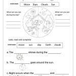 Day And Night For Kids Worksheets | 99Worksheets Pertaining To Day And Night Worksheet