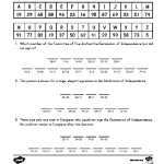 Declaration Of Independence Code Breaker Worksheet Regarding Declaration Of Independence Worksheet