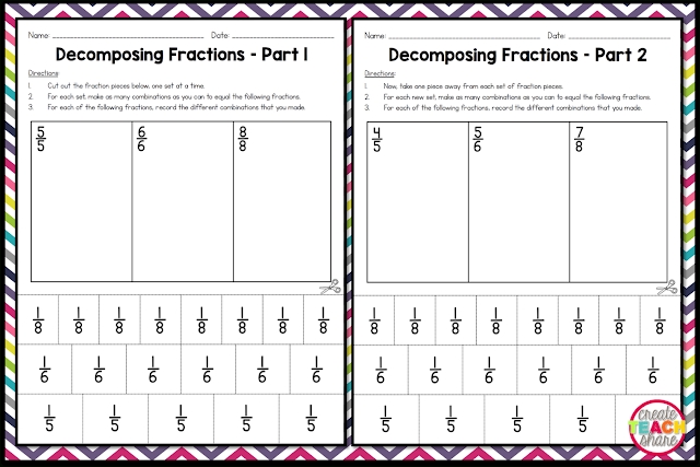 Decomposing Fractions 4Th Grade Common Core - 1000 Images About 4Th Intended For Decomposing Fractions 4th Grade Worksheet