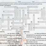 Demonstrative Adjectives Spanish Crossword Puzzle | Teaching Resources Intended For Demonstrative Adjectives Spanish Worksheet