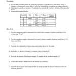 Density Calculations Worksheet 1 Answers – Worksheet List Within Density Calculations Worksheet 1