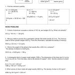 Density Calculations Worksheet Answer Key — Db Excel For Density Calculations Worksheet Answer Key