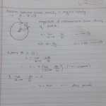 Derivation Of Relation Between Linear Velocity And Angular Velocity for Angular And Linear Velocity Worksheet