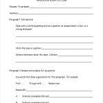 Descriptive Essay: Contoh Outline Argumentative Essay For Argumentative Essay Outline Worksheet