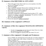 Descriptive Essay: Rhetorical Analysis Paper Outline Throughout Rhetorical Analysis Outline Worksheet