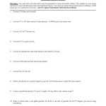 Dimensional Analysis Worksheet 151 Throughout Dimensional Analysis Worksheet Chemistry