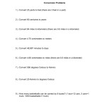Dimensional Analysis Worksheet Within Dimensional Analysis Problems Worksheet