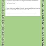 Direct And Indirect Characterization Worksheet regarding Direct And Indirect Characterization Worksheet
