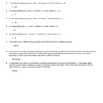 Direct And Inverse Variation Word Problems Worksheet With Answers — Db Pertaining To Direct Variation Word Problems Worksheet