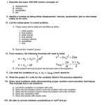 Displacement Velocity And Acceleration Worksheet — Excelguider In Displacement Velocity And Acceleration Worksheet
