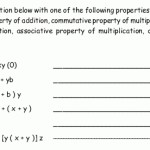 Distributive Associative Commutative Properties Worksheet – Arnoldbenavide1'S Blog With Regard To Commutative And Associative Properties Worksheet