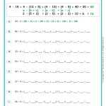 Distributive Property Of Multiplication Over Addition Worksheets With Using The Distributive Property Worksheet