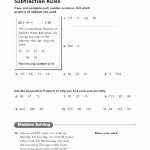 Distributive Property With Variables Worksheet Intended For Distributive Property With Variables Worksheet