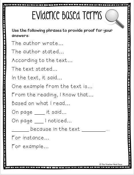 √ 20 Cite Textual Evidence Worksheet | Simple Template Design Inside Citing Textual Evidence Worksheet