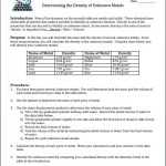 √ 20 Density Worksheet Answer Key | Simple Template Design With Density Worksheet Answer Key