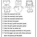 √ 20 Follow Directions Worksheet Kindergarten | Simple Template Design regarding Following Directions Worksheet Kindergarten