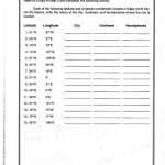 √ 20 Latitude And Longitude Worksheet Answers | Simple Template Design With Regard To Latitude And Longitude Worksheet Answers
