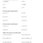 √ 20 Scientific Notation Worksheet Answers | Simple Template Design For Scientific Notation Worksheet Answers