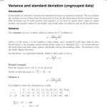 √ 20 Standard Deviation Worksheet With Answers | Simple Template Design Intended For Standard Deviation Worksheet With Answers