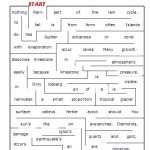 Earth Science Vocabulary Worksheets | 99Worksheets for The Language Of Science Worksheet
