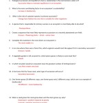 Ecological Succession Worksheet High School - Word Worksheet in Ecological Succession Worksheet Answers