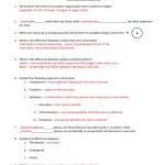 Ecology Worksheet Answer Key – Worksheet List Intended For Levels Of Ecological Organization Worksheet